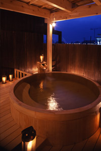 【青森県】貸切露天風呂「ちゃっこいまるゆ」