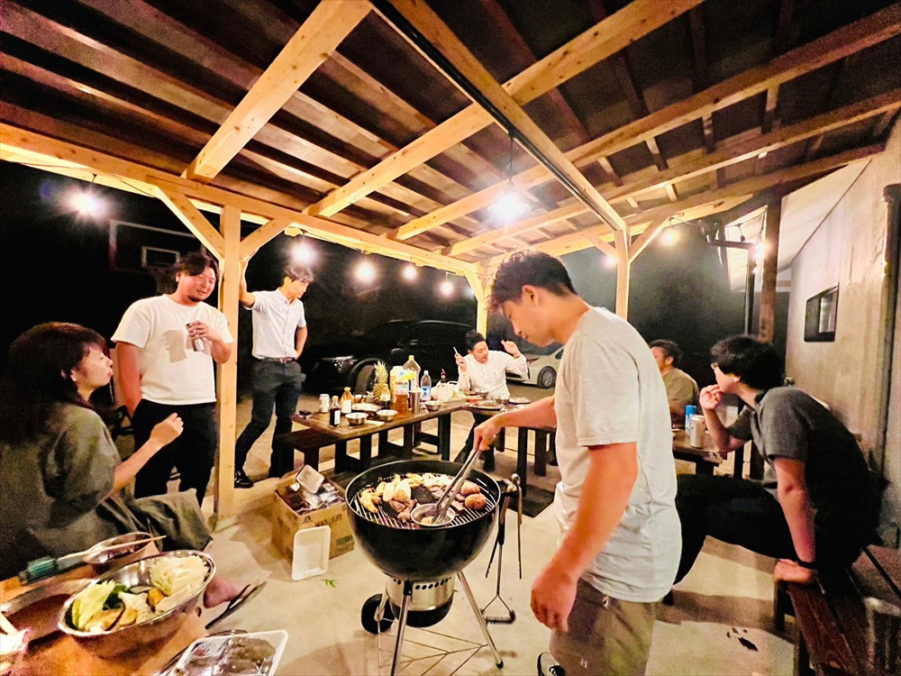 【兵庫県】最大11名でご使用いただける古民家に隣接の専用BBQサイト