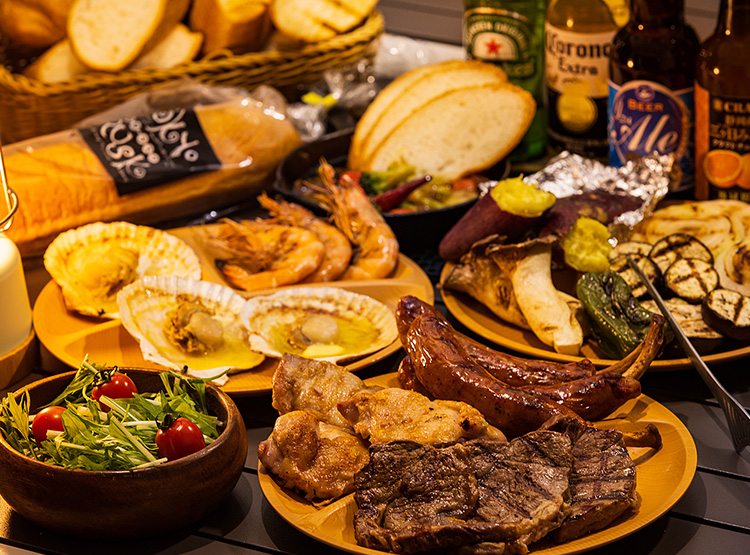 【東海_静岡県】本格ガスグリルで楽しむプライベートBBQスタイル