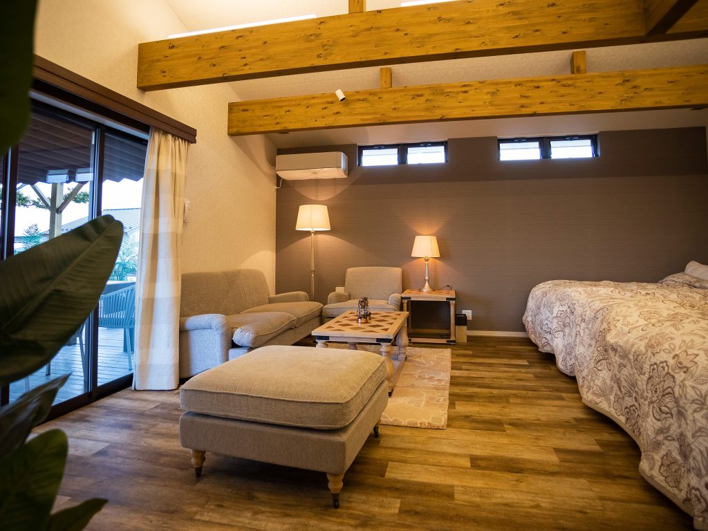 【滋賀県】内装・家具にもこだわり抜き、贅を極めたキャビン