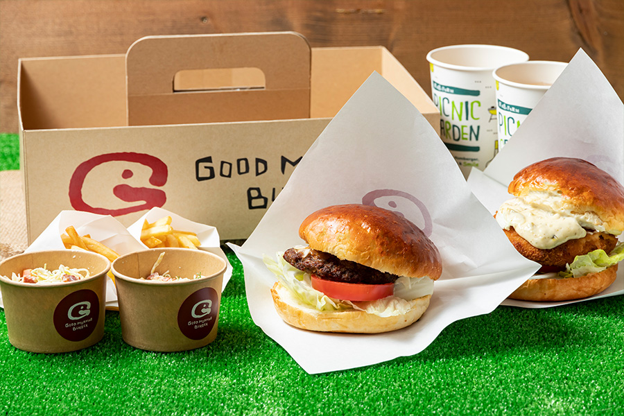 【兵庫県】淡路牛や淡路島の魚介を使ったもちもち湯種バンズのグルメバーガー