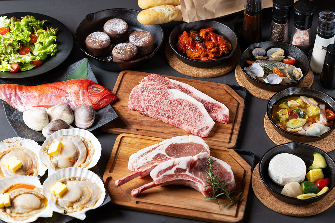 【関東_千葉県】千葉県産”千産千消”の⾷材、盛りだくさん こだわりのグランピングBBQ