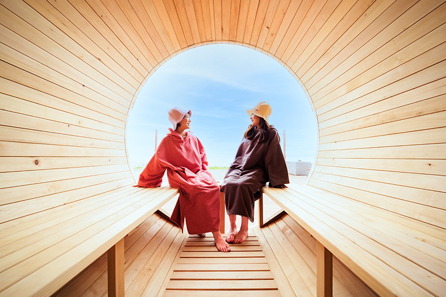 【関東_千葉県】身体も心も”ととのう”極上の癒し体験 フィンランド式アウトドアサウナ