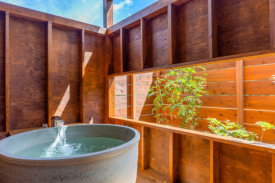 【関西_兵庫県】全棟に備えた客室温泉露天風呂