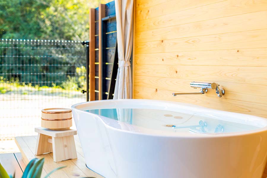 【関西_兵庫県】 開放感のある露天風呂をプライベート空間