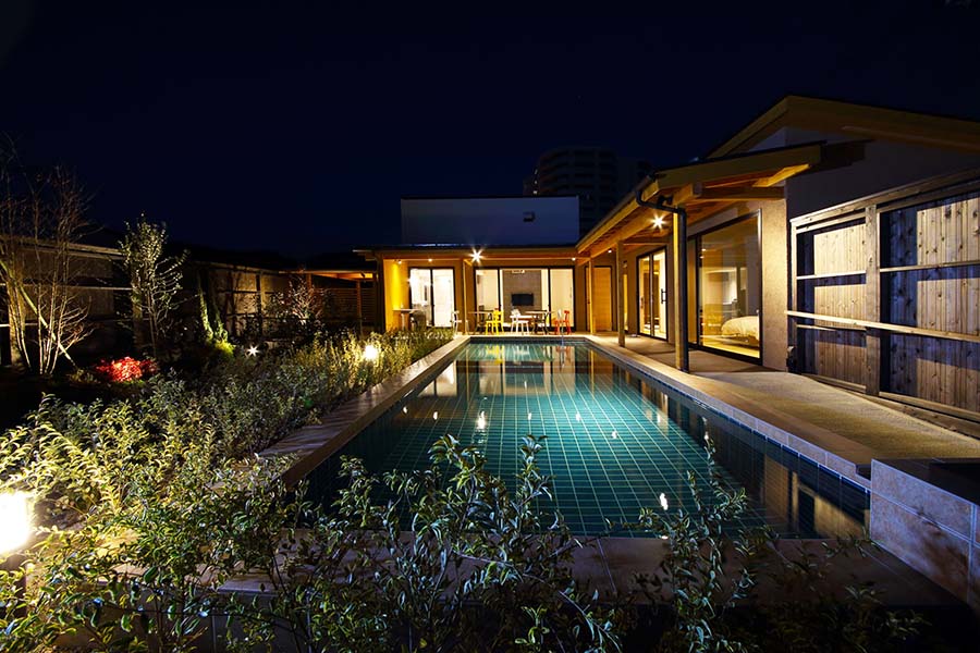 【関西_京都府】全棟に完備された プライベートプール