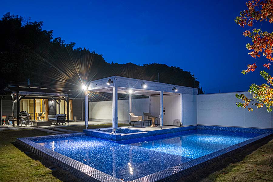 【関西_京都府】非日常感を演出する プライベートプール