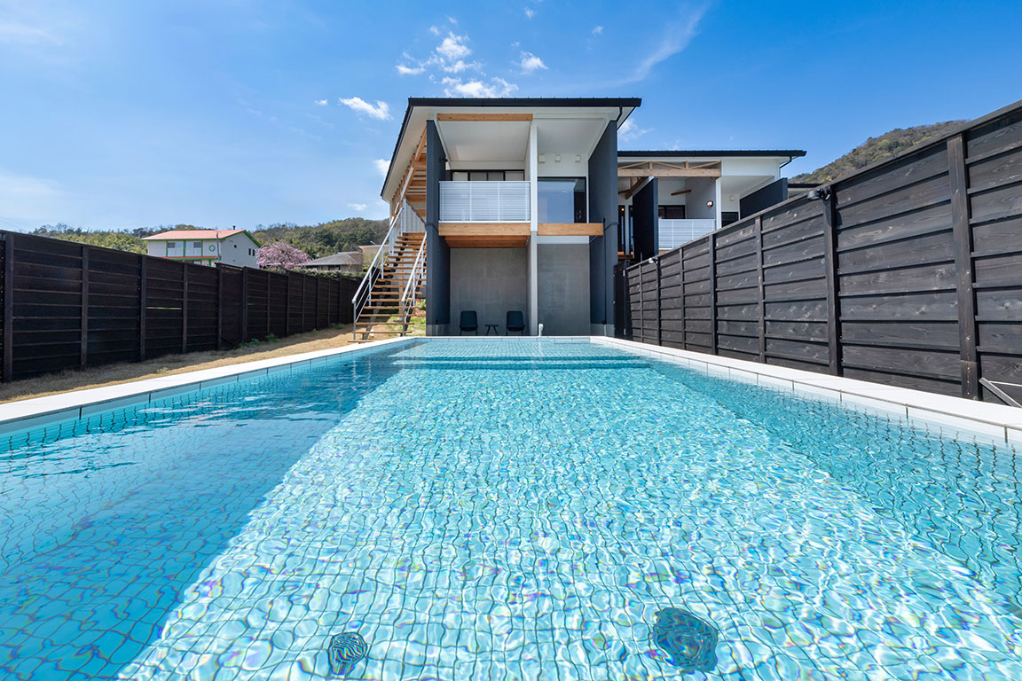 【関西_京都府】各お部屋に備えられた プライベートプール