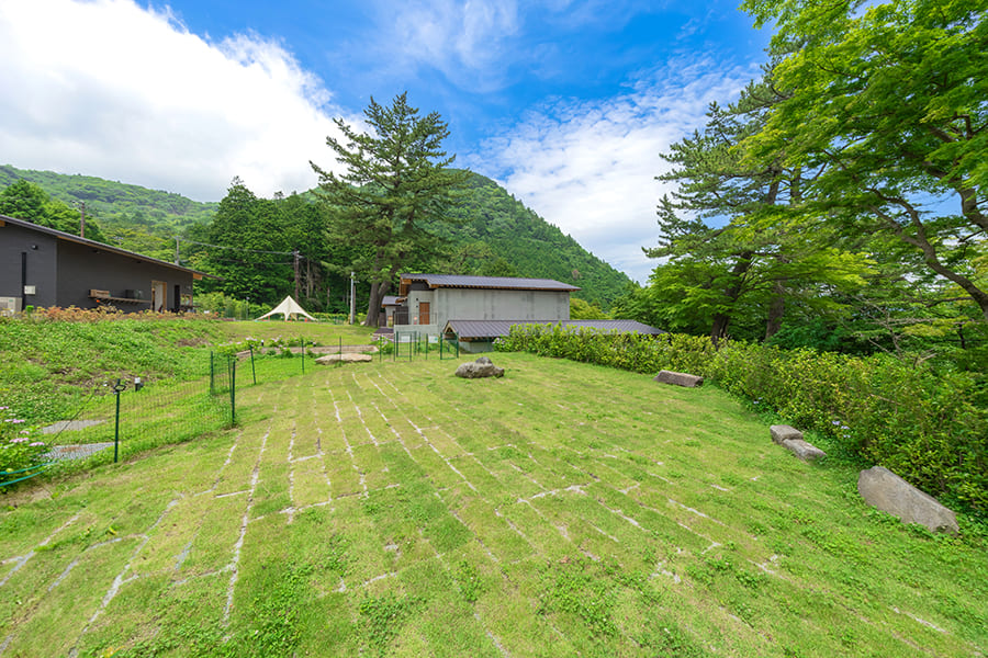 【関東_神奈川県】貸切ドッグランは150㎡を超え、大型のわんちゃんにとっても自由にのびのび過ごせる嬉しい広さ