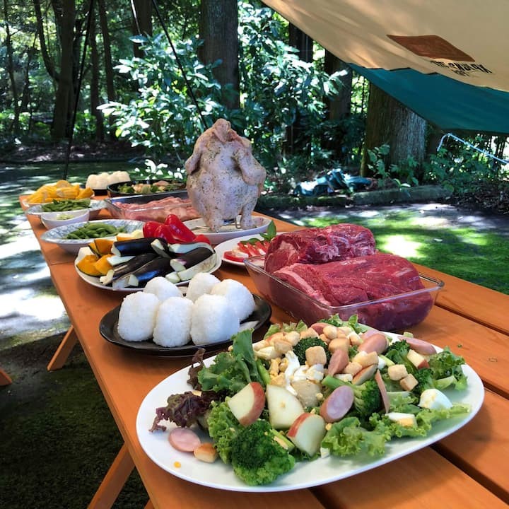 【関東_神奈川県】食べ応えのあるアメリカンサイズのステーキや若鶏の姿焼など、大人数のグループの方にオススメです