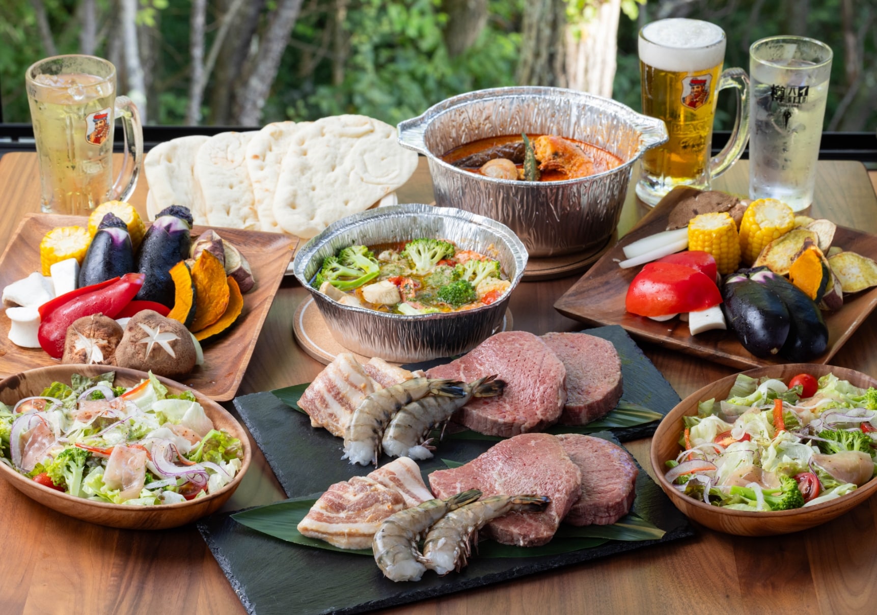 【甲信越_長野県】地元食材を使った多国籍ディナーをご用意