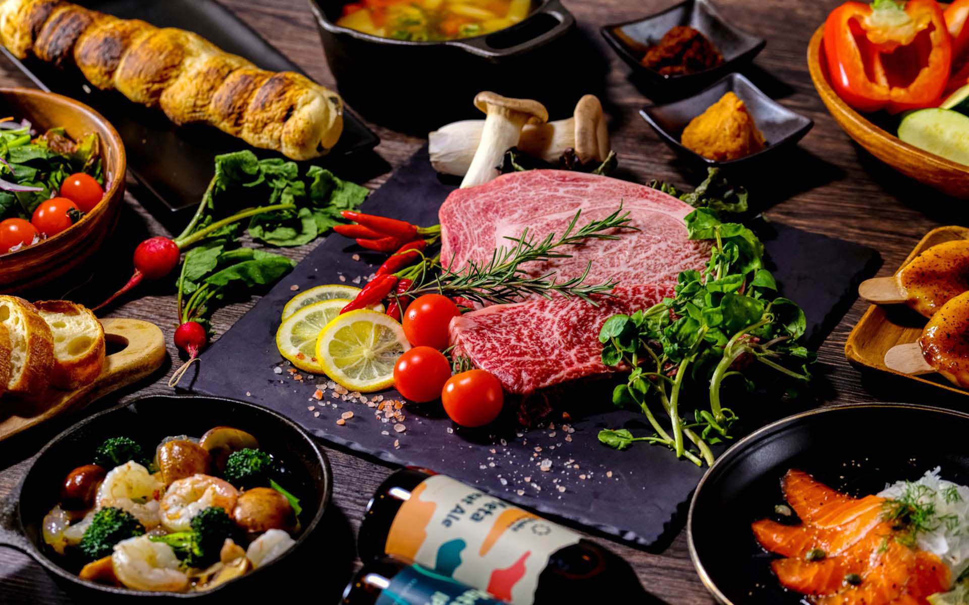 【甲信越_長野県】りんご信州牛や信州サーモン、信州みそ 炭火の炎で長野の美味をグリルご当地BBQ