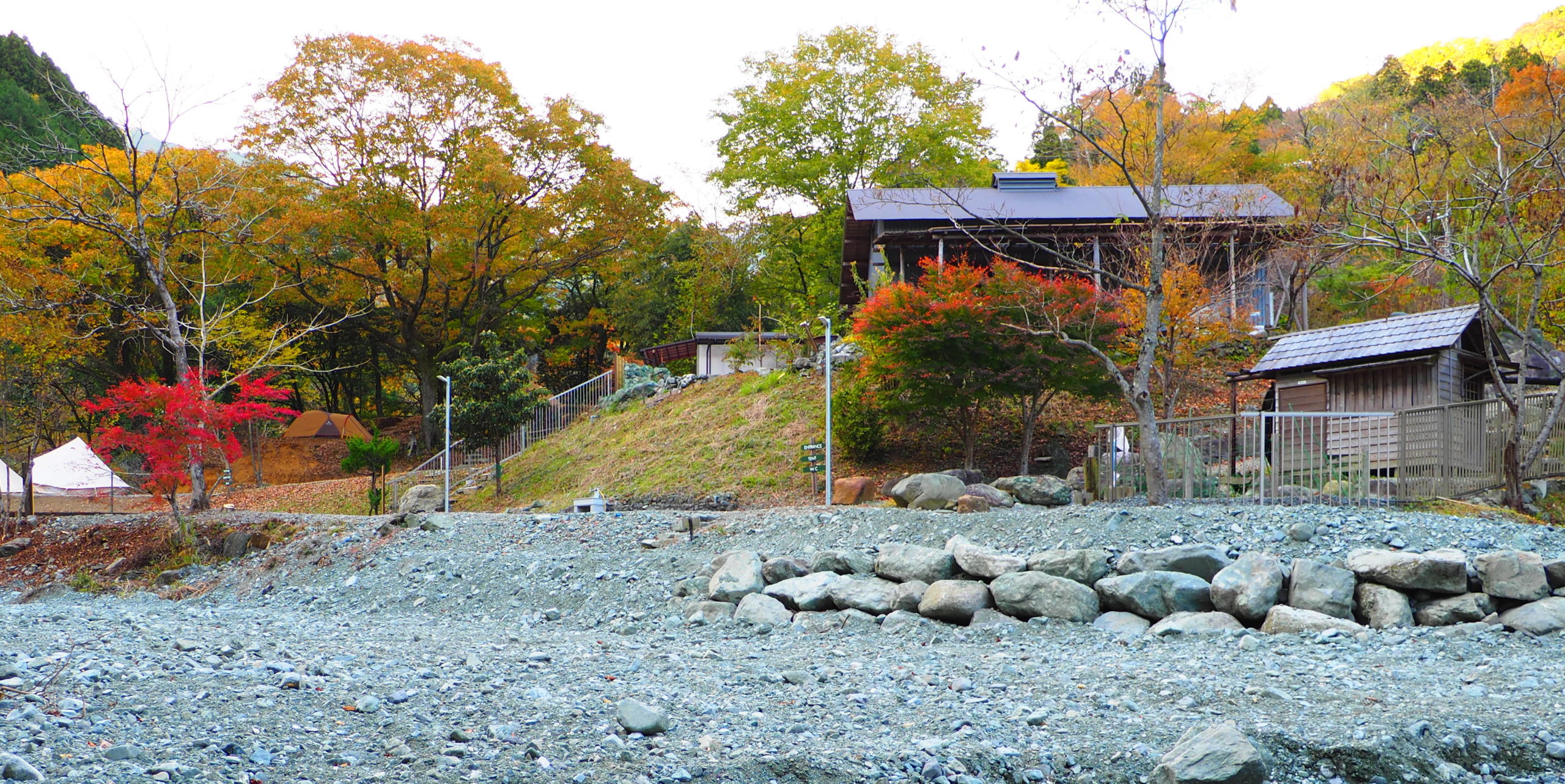 【関東_神奈川県】やどろぎ荘 エリア：中津川上流の隠れ家山荘&CAMP場