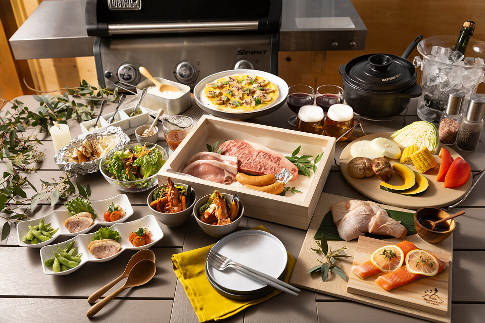 【甲信越_長野県】のぞみグランピング&スパが位置する信州地域のお料理を堪能していただけるメニューをご用意