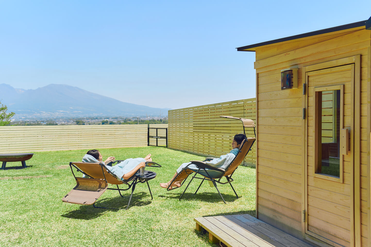 【甲信越_長野県】国産ヒノキのプライベートサウナで心身ともにリフレッシュできます