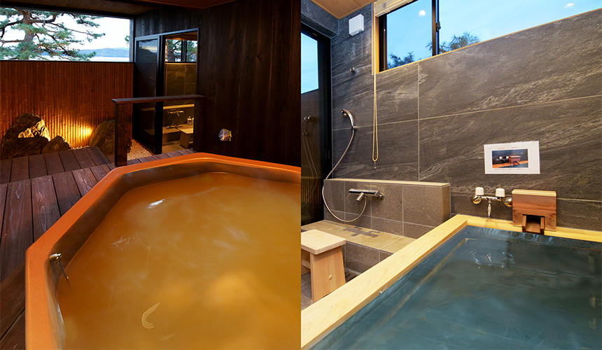 【関西_京都府】希少な2種の天然温泉、「金温泉」「銀温泉」を完備しているので、いつでも好きな時に温泉を楽しむことができます